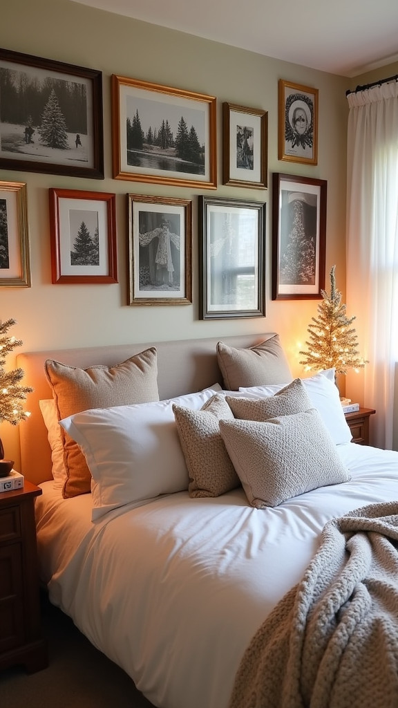 Create a Gallery Wall with Winter Memories