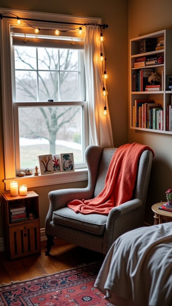 Create a Reading Nook with Comfy Seating