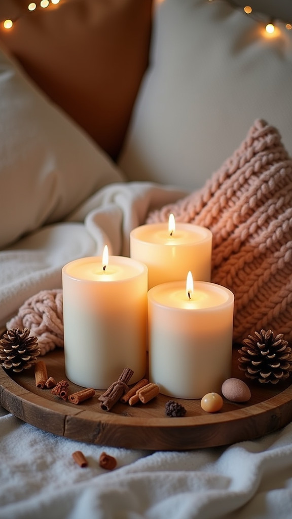 Use Scented Candles for a Cozy Ambiance