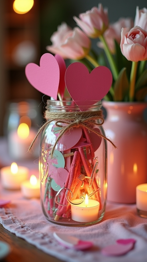 12. Create a Love Note Jar