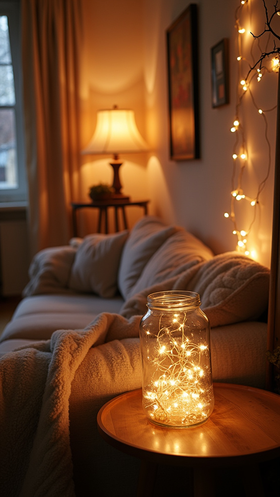 15. Use Soft Lighting with Warm Bulbs