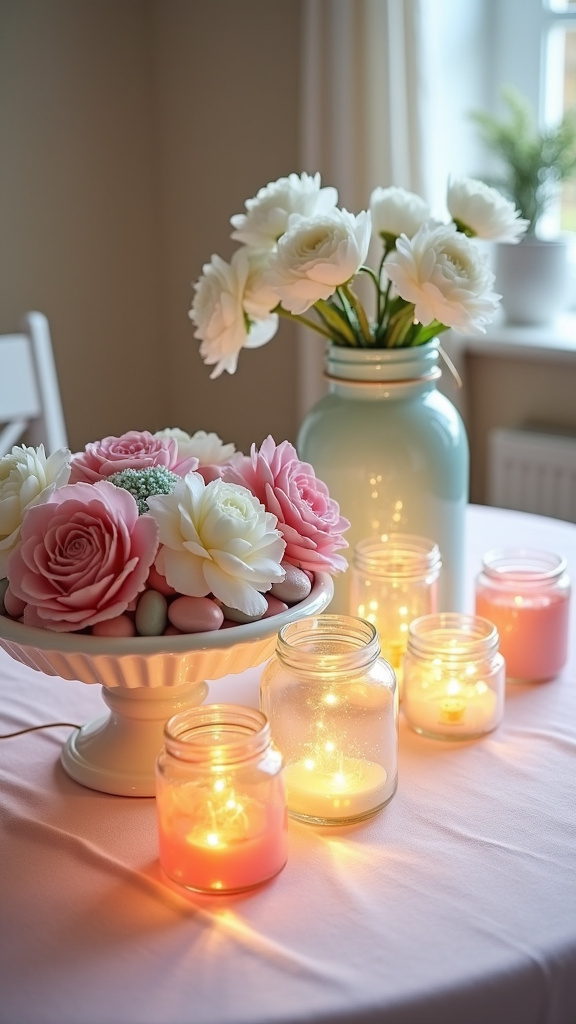 16. Create a Pastel Centerpiece