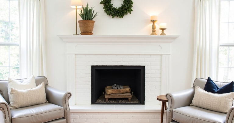 20 Cozy February Fireplace Mantel Ideas