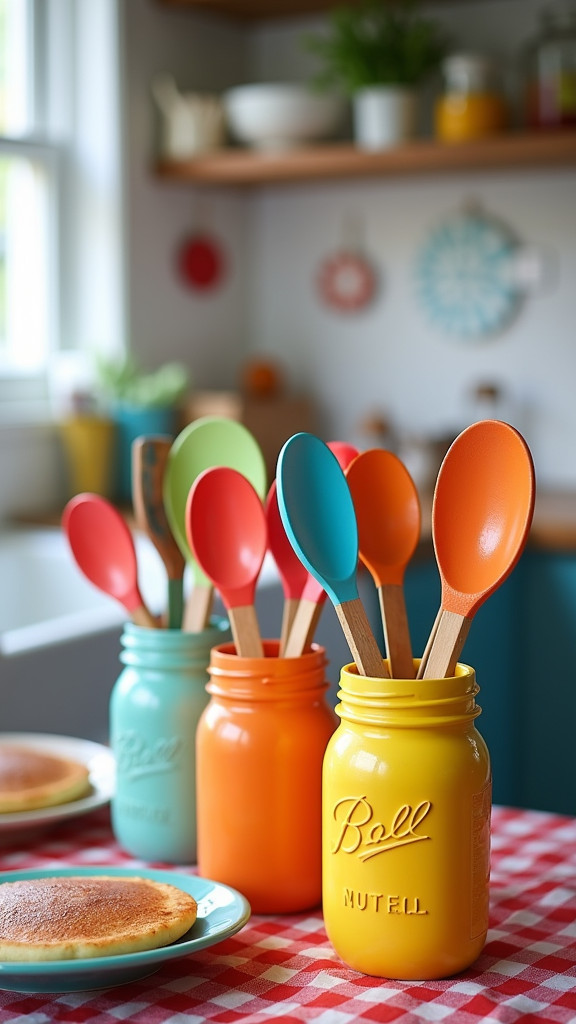 20. Fun and Funky Utensil Holders