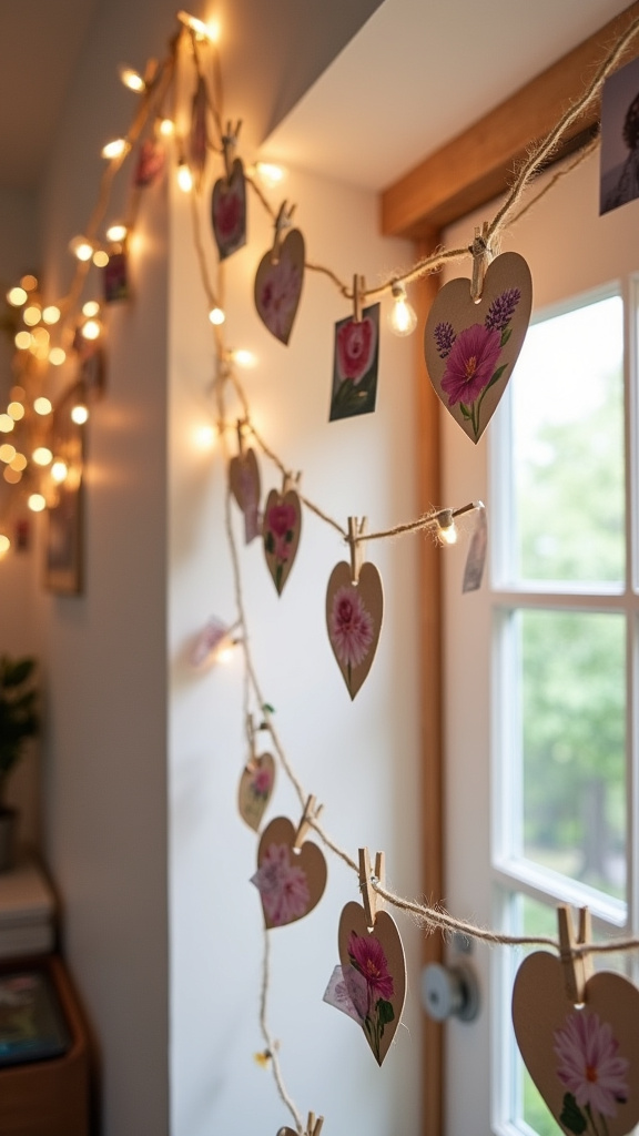 21. Hang Minimalist Garlands