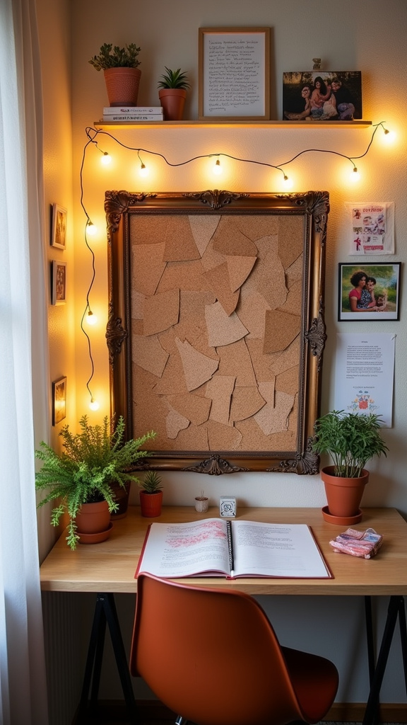 23. Craft a Simple DIY Cork Board