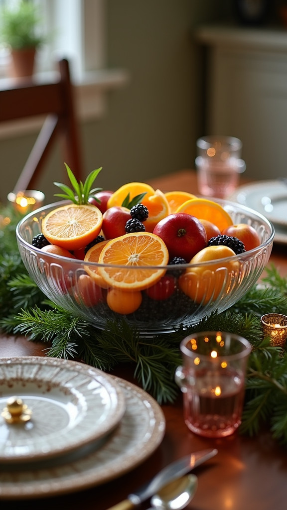 23. Seasonal Fruit Arrangements for a Splash of Color