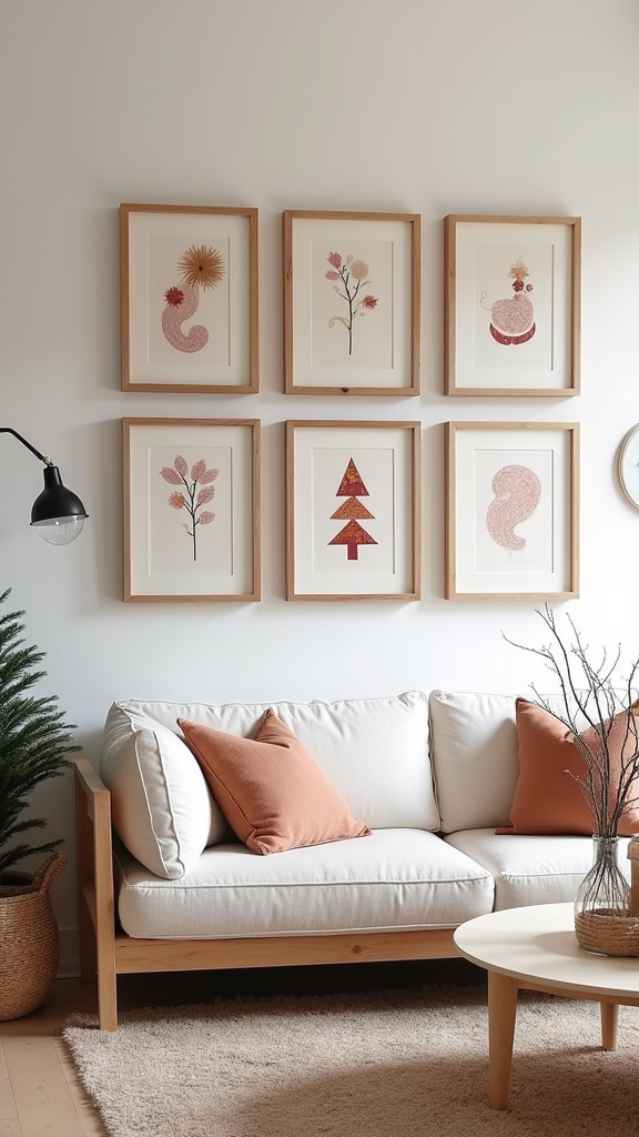 25. Create a Minimalist Gallery Wall