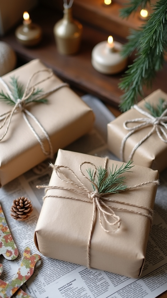 27. Keep Gift Wrapping Simple