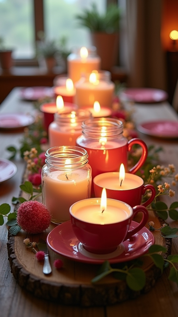 3. Create a Cozy Candle Display