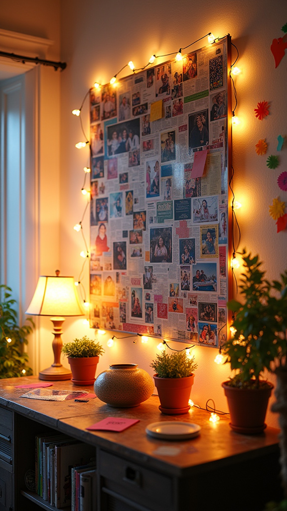 3. Make a Fun Photo Collage Board