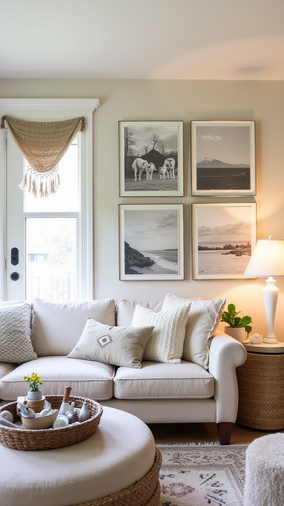 3. Use Neutral Artwork to Enhance Your Walls