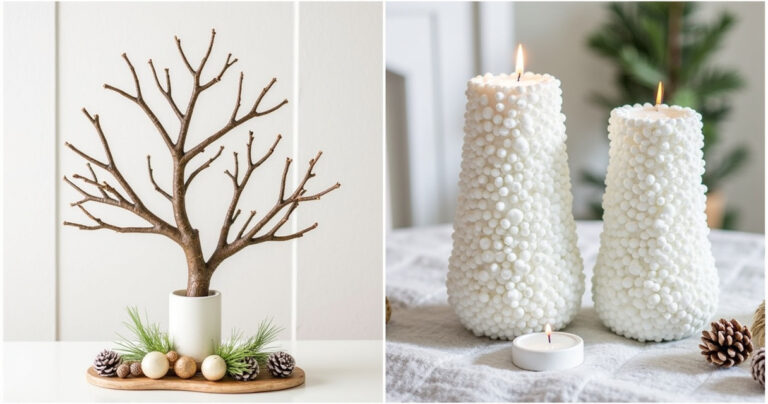 30 Cozy and Creative DIY Winter Crafting Decor Ideas