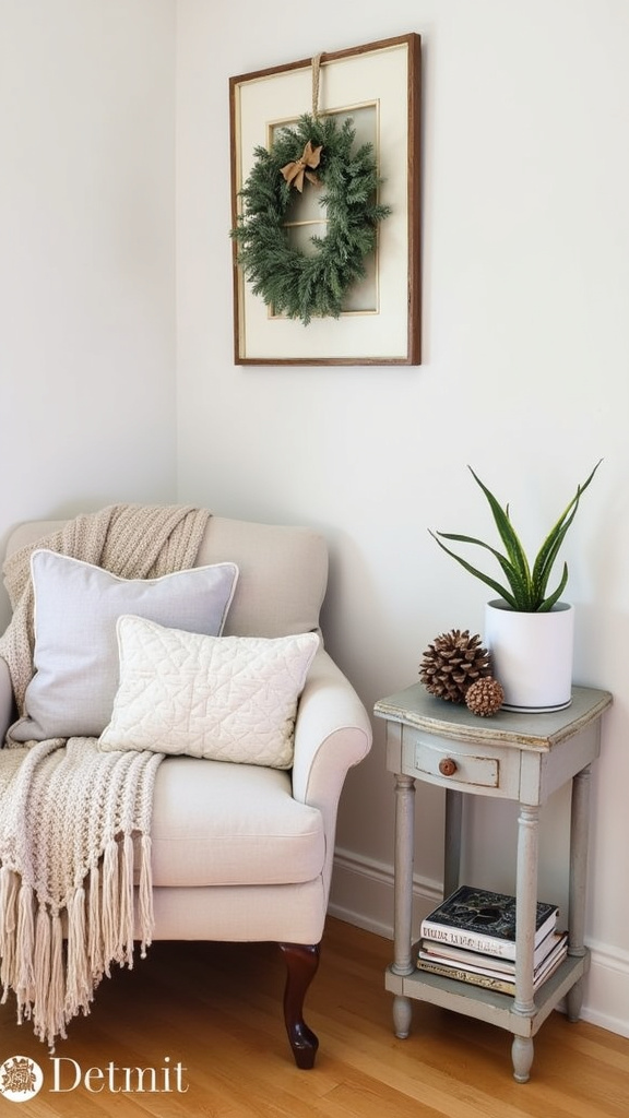 6. Create a Cozy Corner with a Neutral Chair