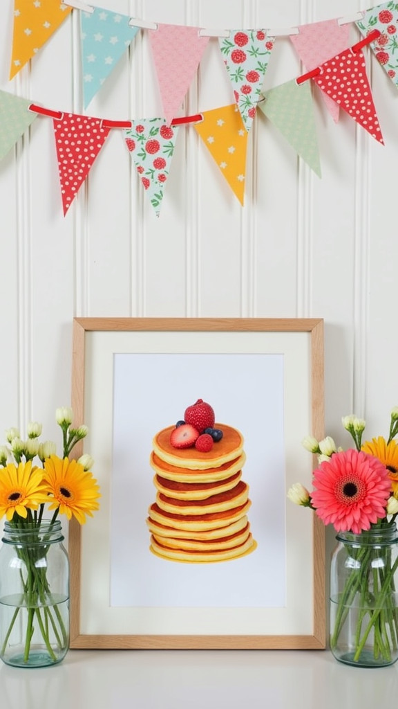 7. Pancake Stack Photo Displays