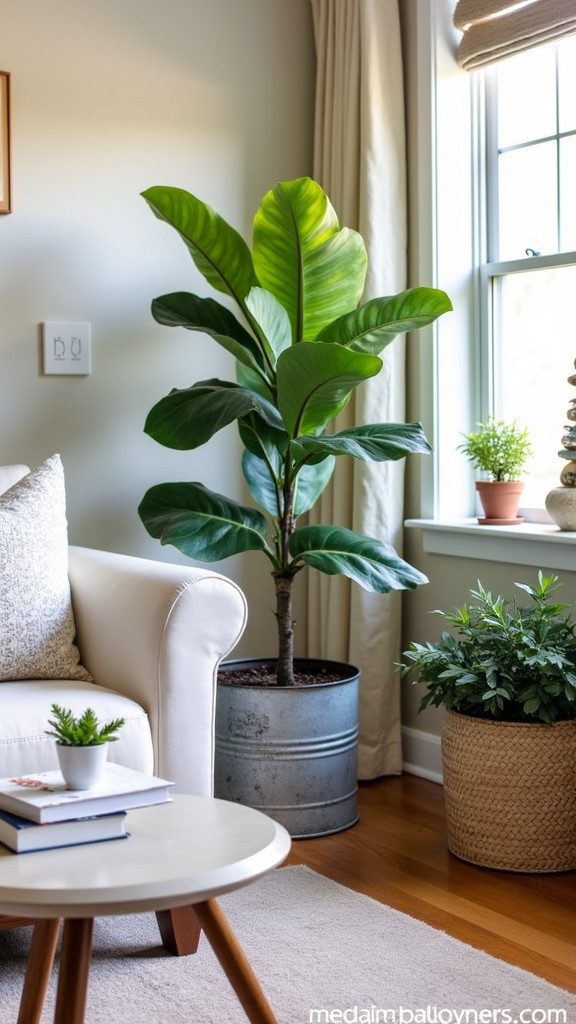 Create a Focal Point with a Statement Plant