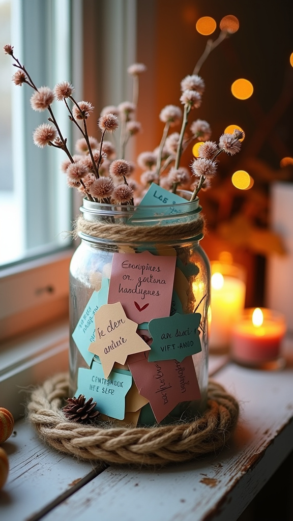 Create a Love Jar Filled with Sweet Notes