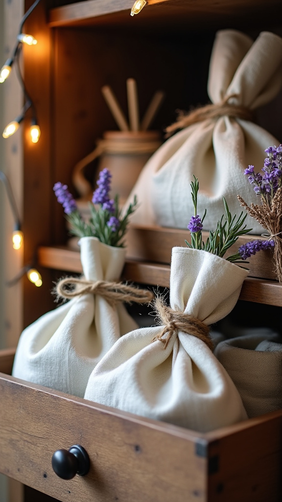 Create a Scented Sachet with Dried Herbs