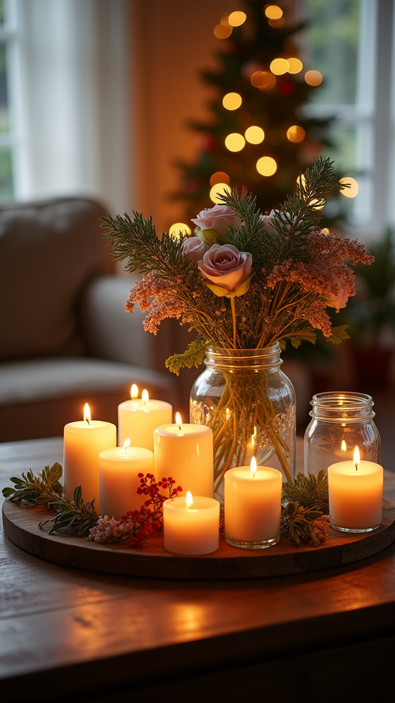 Incorporate Scented Candles for a Multi-Sensory Experience