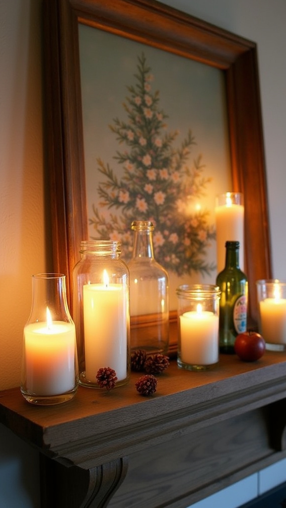 Use Candles to Highlight Artwork or Special Features