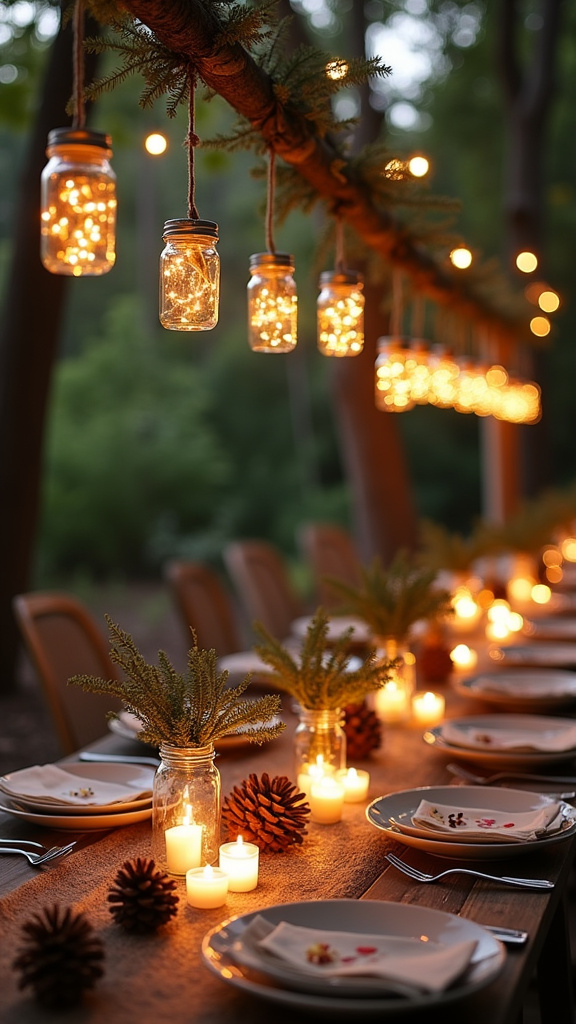 Use Lanterns for Rustic Outdoor Charm