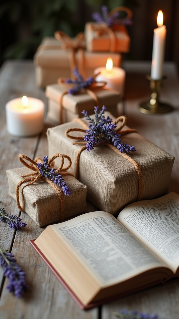 Use Natural Materials for Gift Wrapping