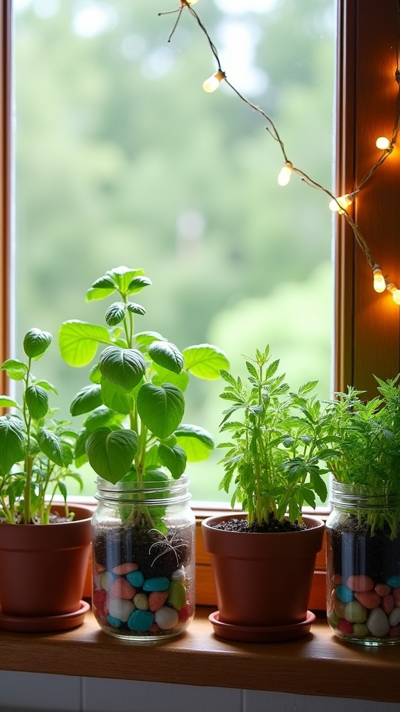 1. Create a Herb Garden on Your Windowsill