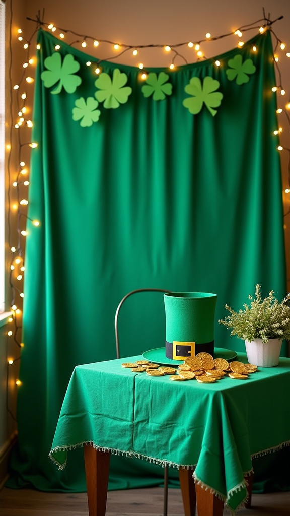 14. Create a Luck of the Irish Photo Booth