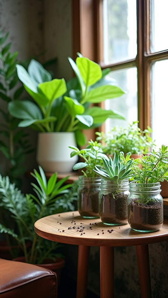 16. Nature-Inspired Decor with Potted Plants