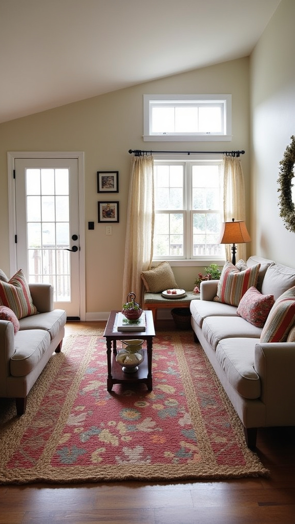 16. Use Jute Rugs for Added Texture