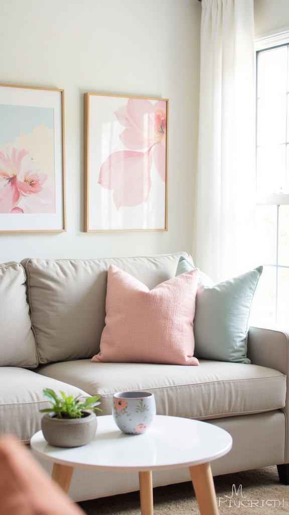 2. Introduce Pastel Colors in Your Accents