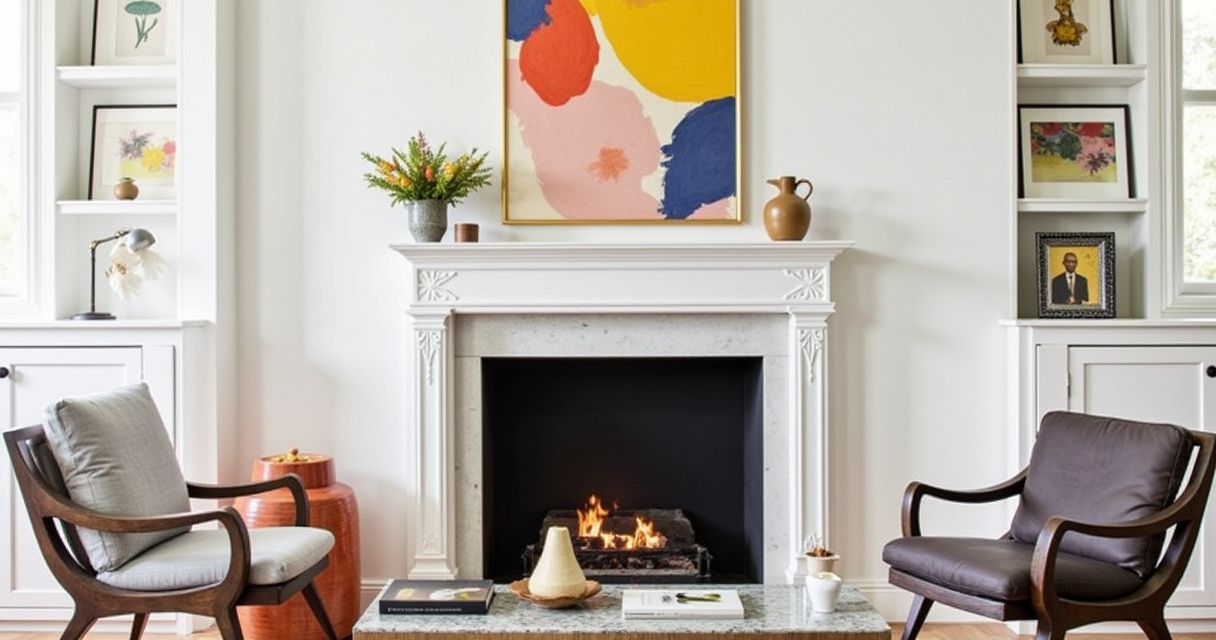 20 Vibrant March Mantel Styling Ideas