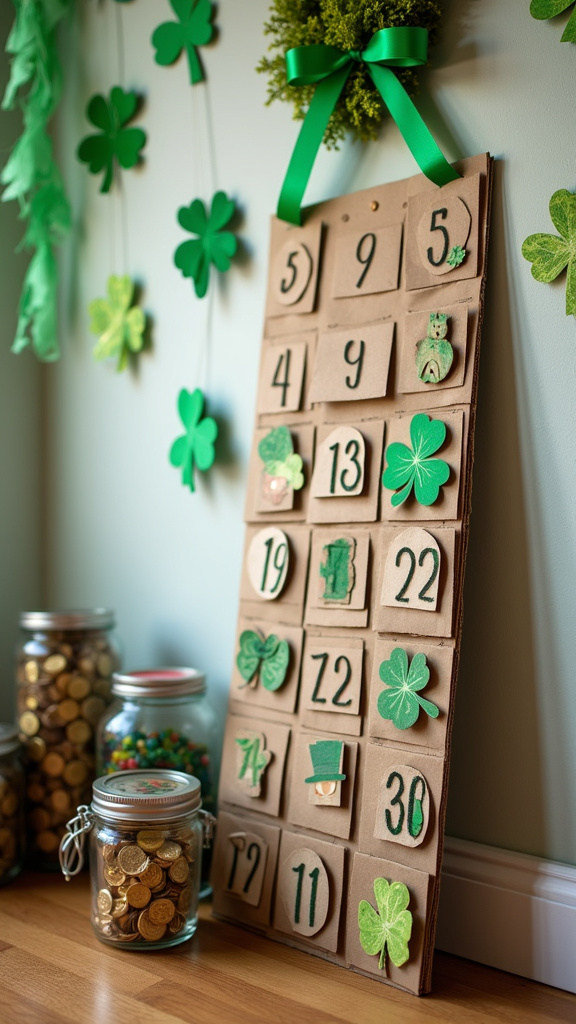 21. Create a St. Patrick’s Day Countdown Calendar