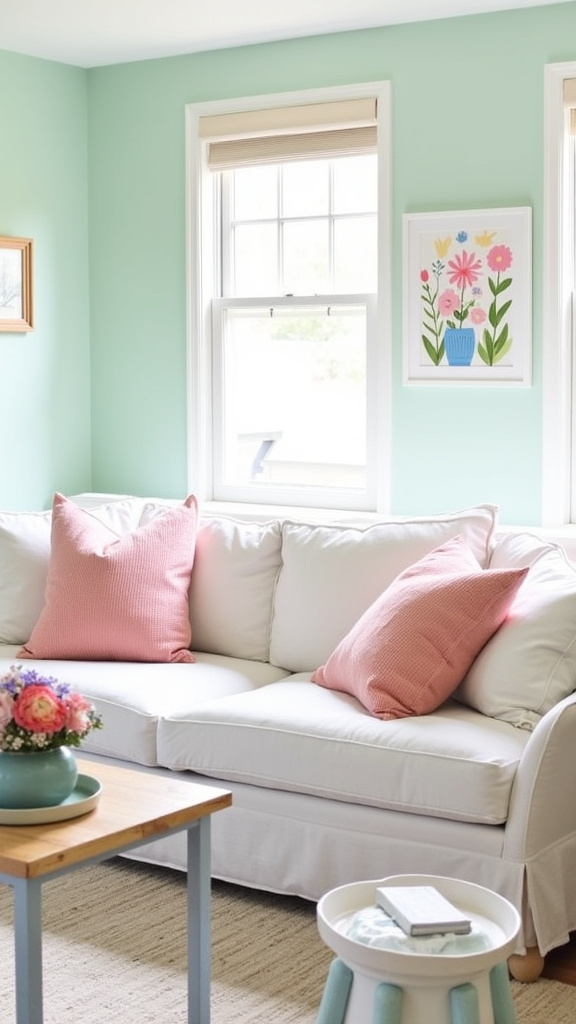 3. Incorporate Pastel Colors in Your Decor