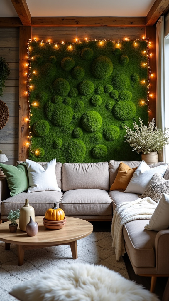 8. Design a Moss Wall for a Unique Focal Point