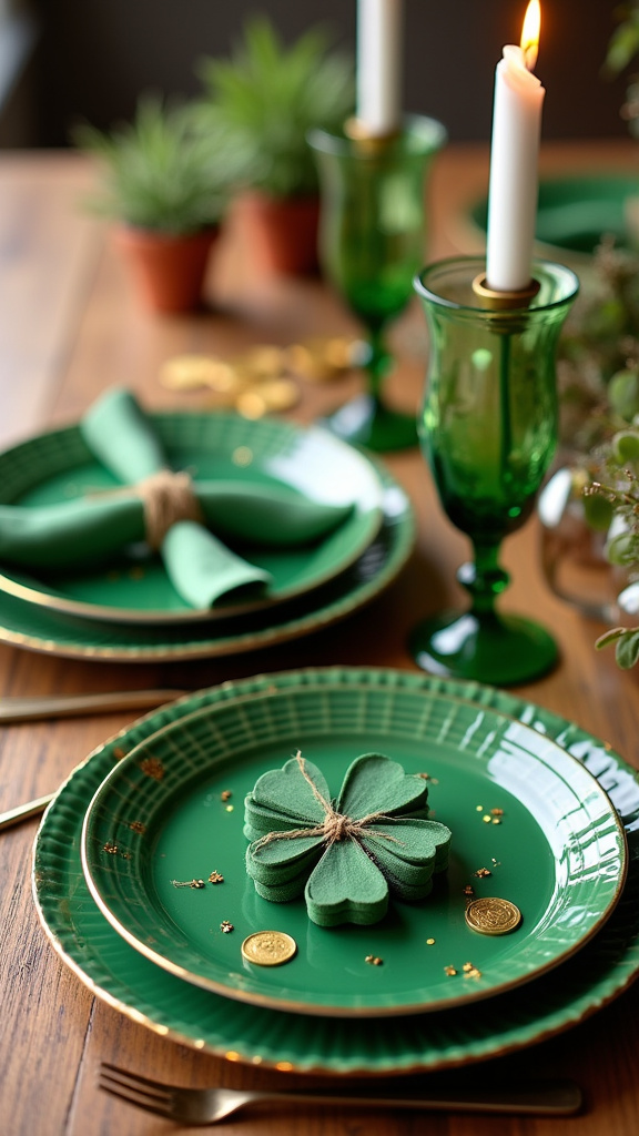 9. Use Fun Themed Dinnerware