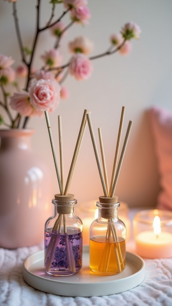 Add a Fresh Scent with Candles or Diffusers