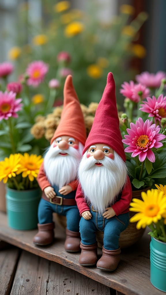 Add a Touch of Whimsy with Garden Gnomes
