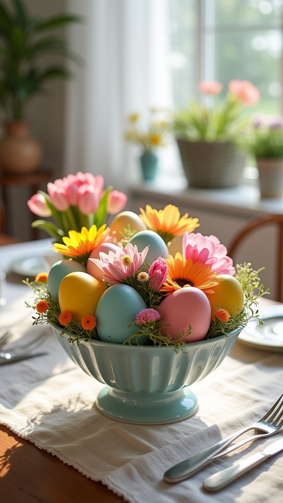 Create a Colorful Egg Display