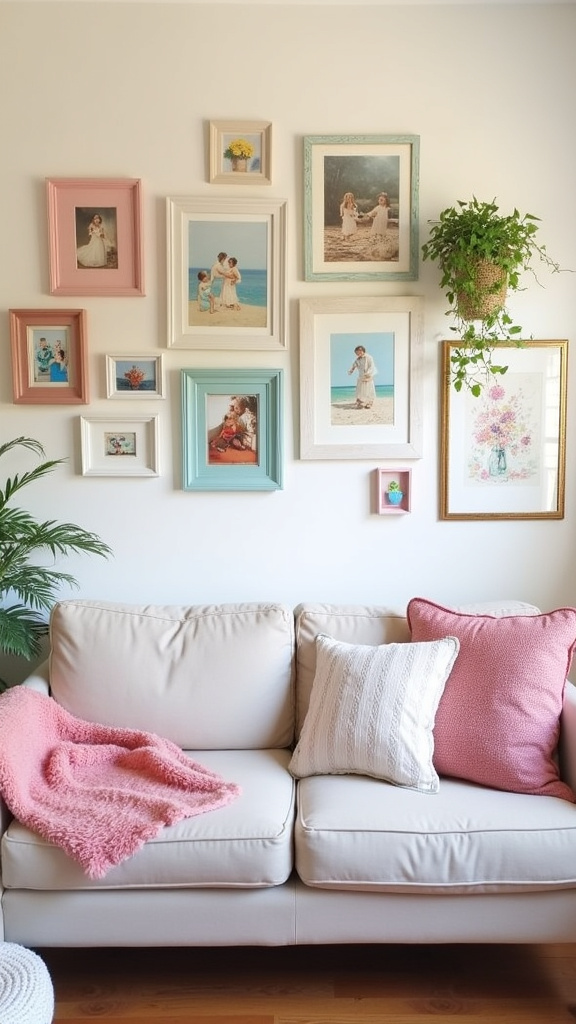 Create a Pastel Gallery Wall