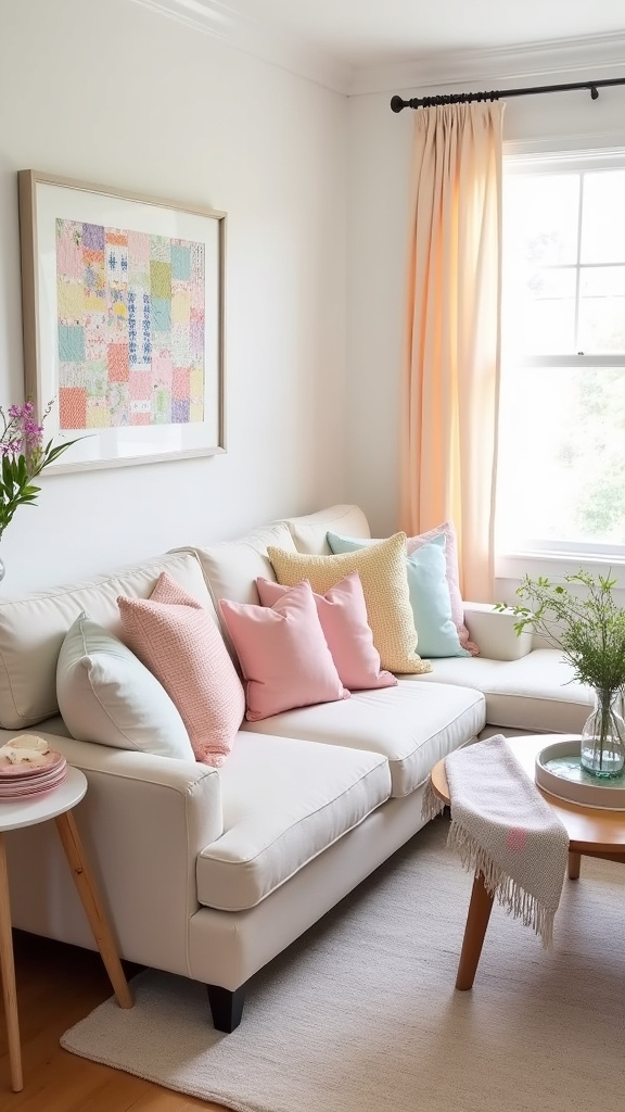 Incorporate Pastel Fabrics into Your Decor