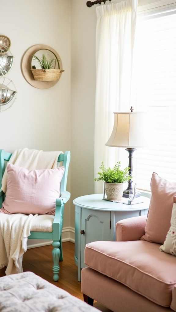 Incorporate Pastel Furniture Pieces