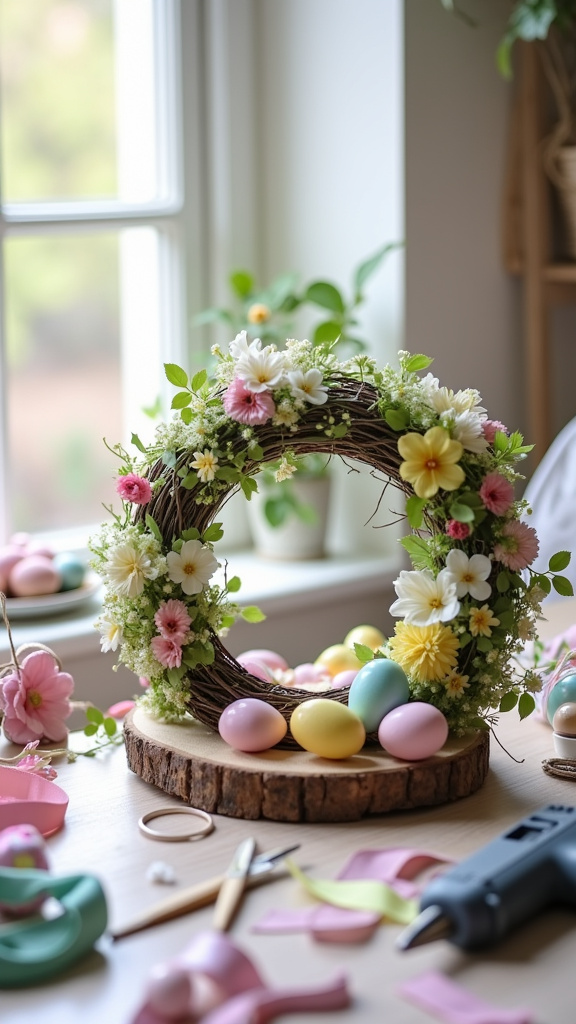 Make a DIY Easter Wreath