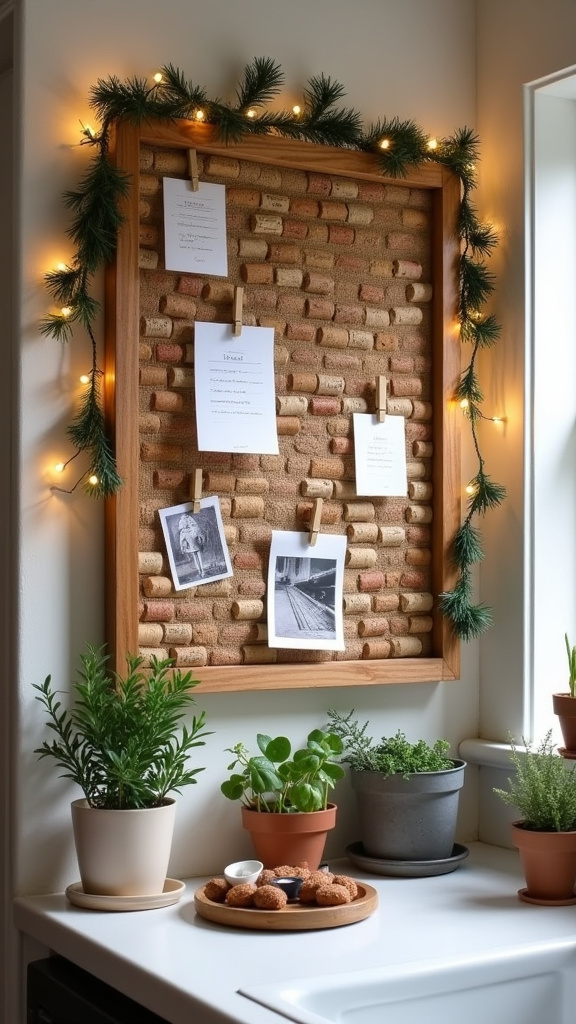 Upcycle Wine Corks into a Bulletin Board