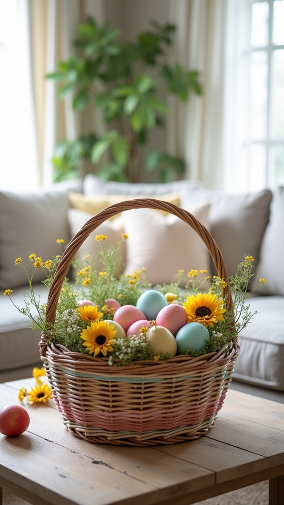 Use Decorative Easter Baskets