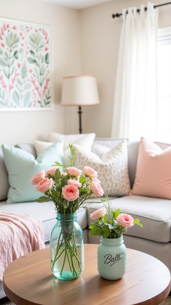 Use Pastel Wall Decals for Easy Updates