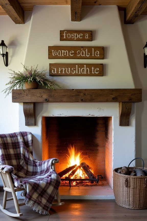 artisan crafted signage decor