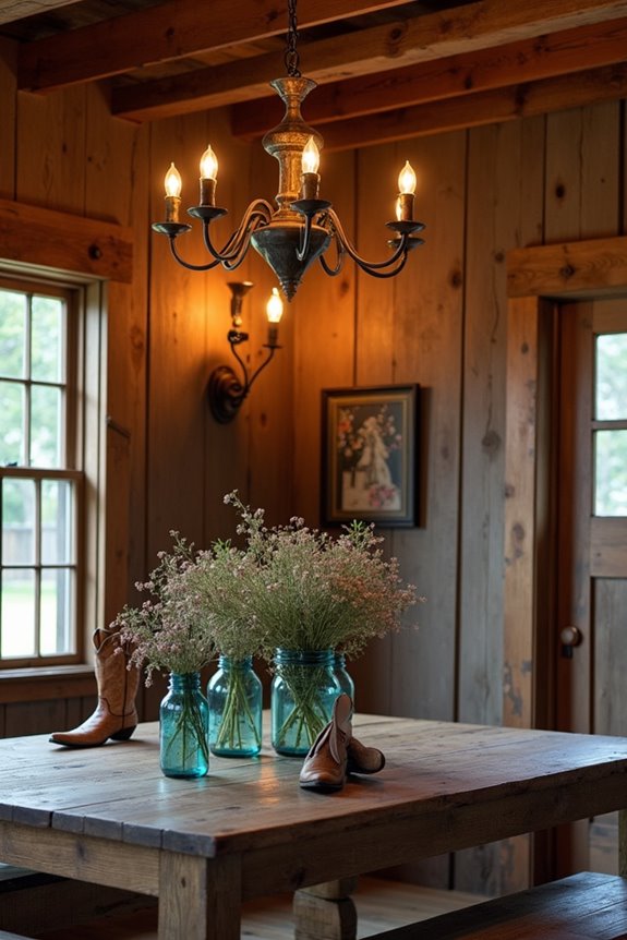 charming country style light fixtures