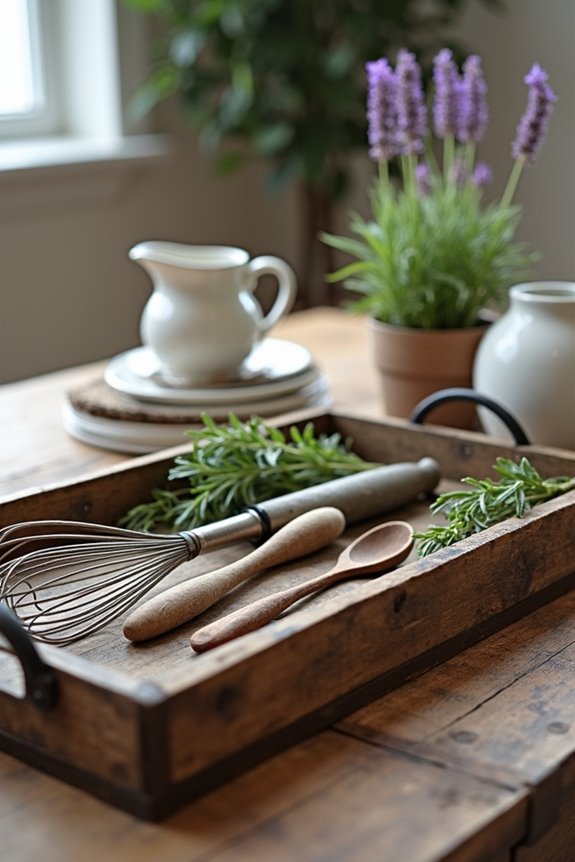 charming retro culinary decor
