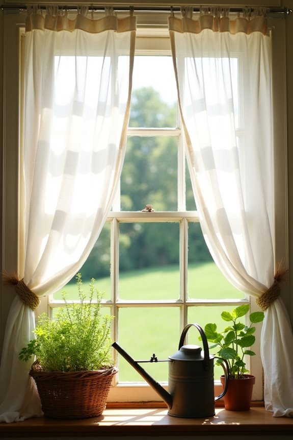 choose minimalistic window coverings